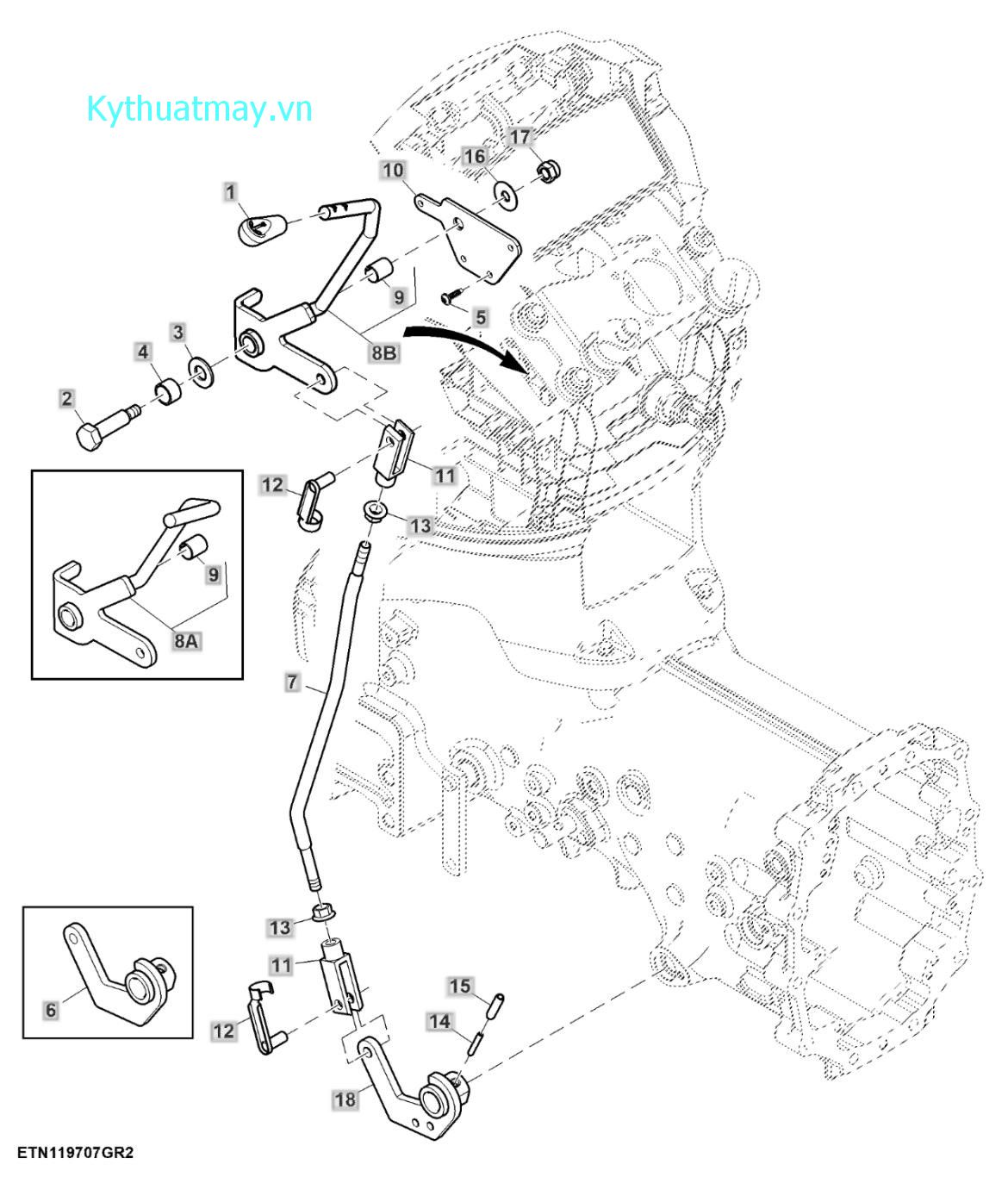 Bộ điều khiển đảo chiều - ST825023